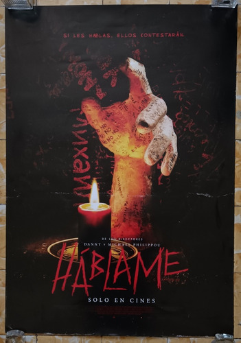 Póster Original Cine Háblame (Usado)