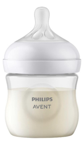 Mamadeira Pétala 125ml Avent Transparente Bico Recem Nascido