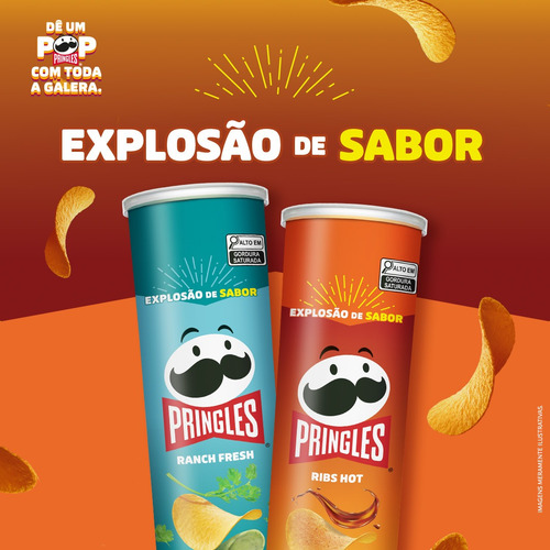 Salgadinho Batata Frita Pringles Ranch Fresh 141g