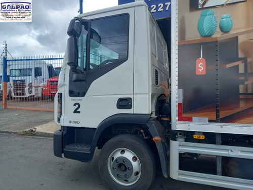Imagem 4 de 15 de Iveco 9-190 Tector (2020) Baú Carga Seca