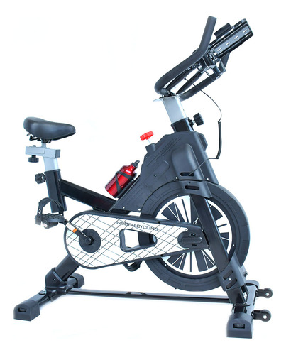   Bicicleta Spinning Estática Con Panel Alto Trafico Soporte