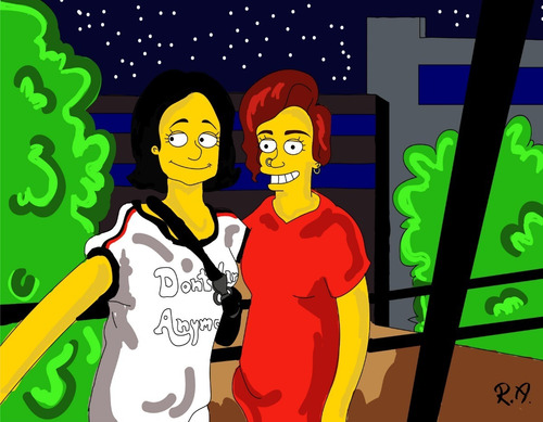 Retratos Estilo Simpsons