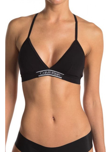 Bralette Calvin Klein Talla L Color Negro