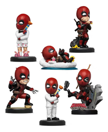 Caja Sorpresa Figura Deadpool Marca Beast Kingdom Original