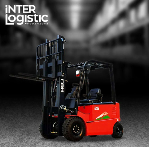 Autoelevador Eléctrico Heli Interlogistic 2500kg Nuevo 0 Km