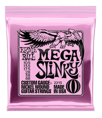 Encordado P Guit Electrica Ernie Ball 10.5 48 Mega Slinky 