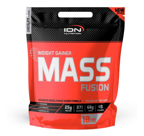 Mass Fusion 4.5kg - Ganador De Peso - Idn Nutrition