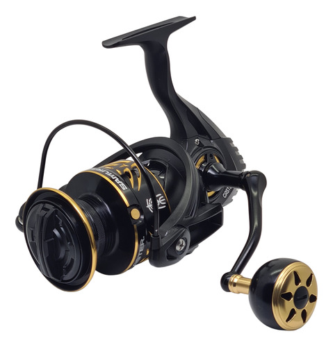 Imagen 3 de 9 de Reel Frontal Caster Samurai 7806 Lance Mar Cast 6 Rulemanes