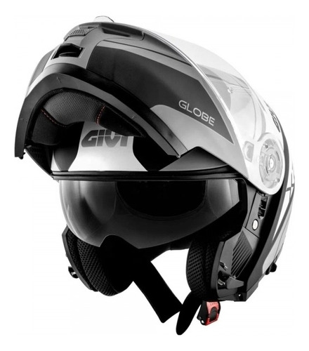 Capacete Robocop Givi X21 Globe Escamoteável C/ Oculos Solar