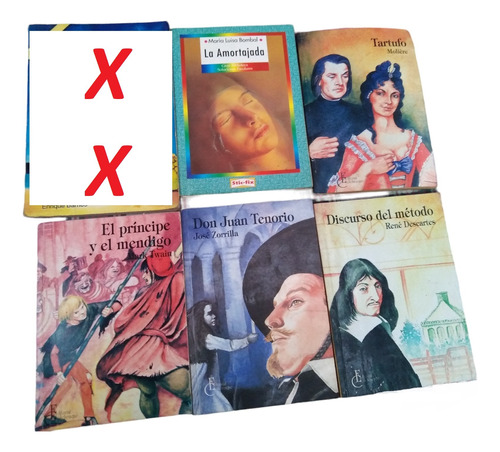 Pack De 9 Libros De Lectura Obligatoria En Colegios (lote1)