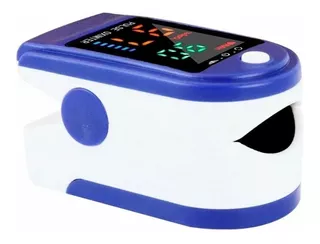 Oxímetro Pulso Oxigenación Digital Pulsioximetro Dedo Azul