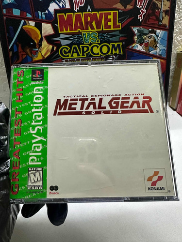 Metal Gear Solid 1 Ps1 Psx Ps One