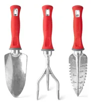 Comprar Juego De Herramientas Manuales 3 Piezas Para Jardín Y Césped