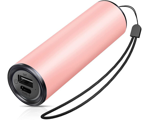 Calentador De Manos Electrico, Recargable Usb - Rosa.