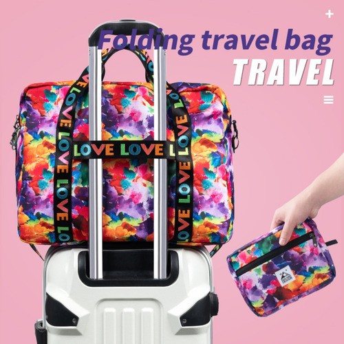 Imagen 5 de 7 de Bolso De Viaje Multiuso Plegable Impermeable Gran Capacidad