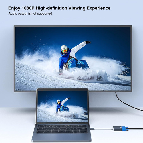Adaptador Usb C A Vga Benfei, Tipo C (thunderbolt 3/4) A V..