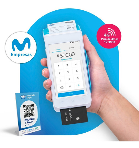 Imagen 1 de 10 de Mercado Pago Point Smart - Lector De Tarjetas