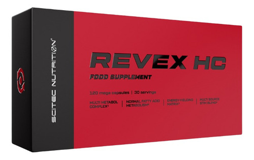 Revex-16 Quemador 108 Caps.- Scitec Nutrition