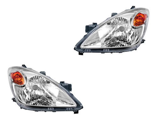 Par De Faros Depo Toyota Avanza 2007 2008 2009 2010 2011