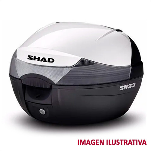 Tapa Baul Shad Sh33 Blanco Negro Embecelledor - Um