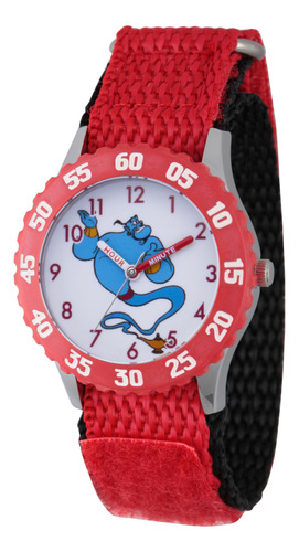 Reloj Disney Para Niñas Wds000653 Genio Aladdin Correa