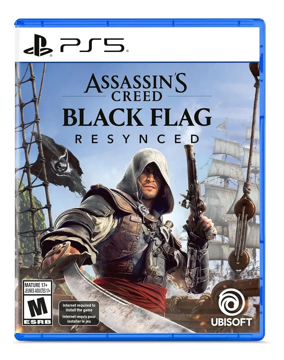 Assassins Creed Black Flag Resynced Ps5 Midia Fisica