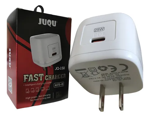 Cubo Cargador Celular Juqu 25w Tipo C Jq-158
