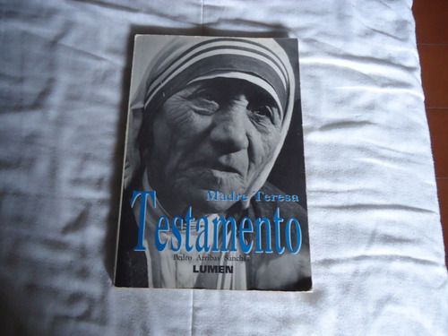 Libro Madre Teresa Testamento