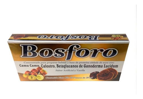 Bosforo Ganoderma 10 Frascos Vitamina C - L a $1