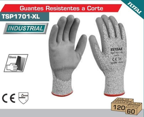 Imagen 2 de 2 de Guantes Resistentes A Corte Total (xl)