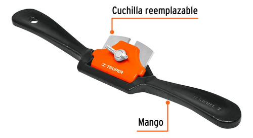 Cuchillo De Vuelta 9 Cara Curva Truper 12059