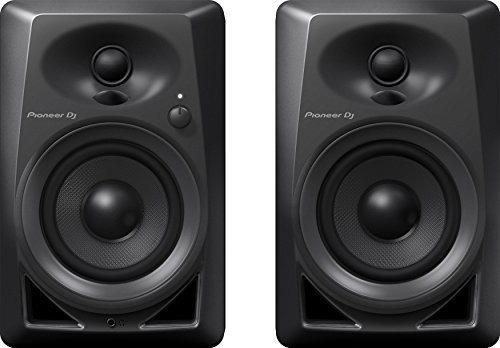 Monitor Activo Pioneer Dj Dm-40 - 21w 4  - Negro (par)