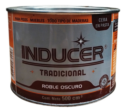 Cera En Pasta Inducer Roble Oscuro (1/2 Kilo)