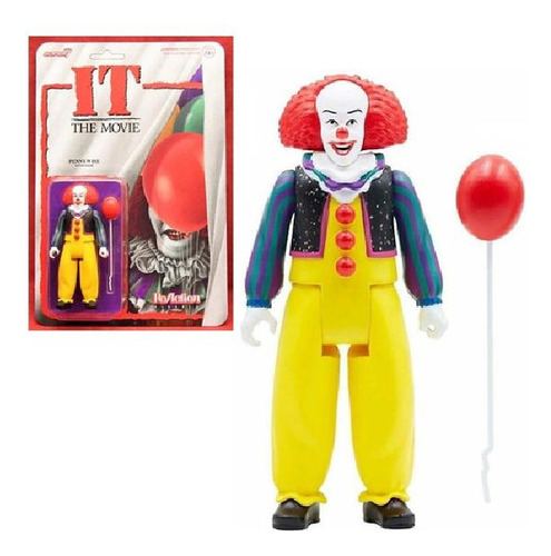 Libro - Figura It The Movie - Pennywise (10 Cm) - Reaction 