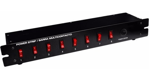 Vecctronica: Switchera Multicontacto 8 Entradas Para Rack