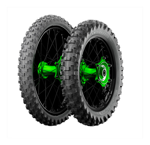 Imagen 2 de 8 de Caucho Para Moto Michelin 100/90-19 57m Starcross 5 Medium