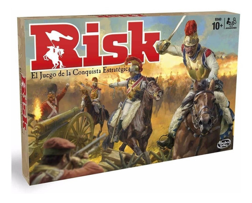 Risk Hasbro El Juego Estratégico De Conquista B7404