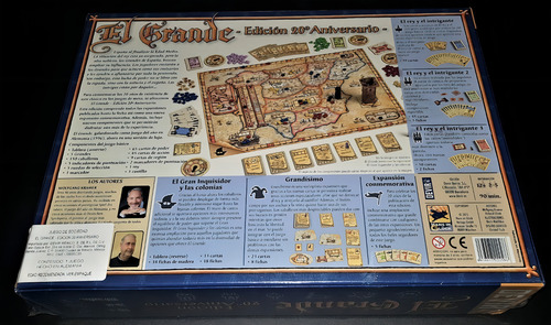 El Grande Edición 20 Aniversario Juego De Mesa En Español