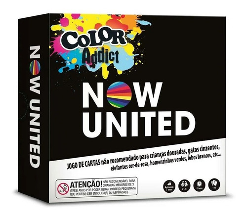 Jogo De Cartas Color Addict Now United Copag 41017
