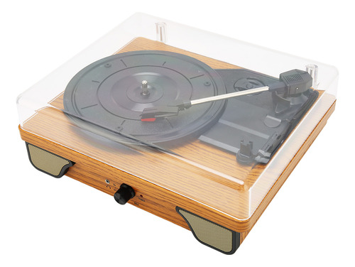 Reproductor De Discos De Vinilo Retro De 3 Velocidades Bluet