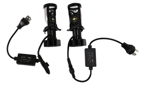 Lente De Proyector Led H4 9003 Hi/lo Beam, 2 Unidades/juego