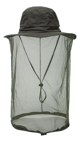 Mosquito Antisombrero Unisex Jungl Bucket Para Exteriores Y