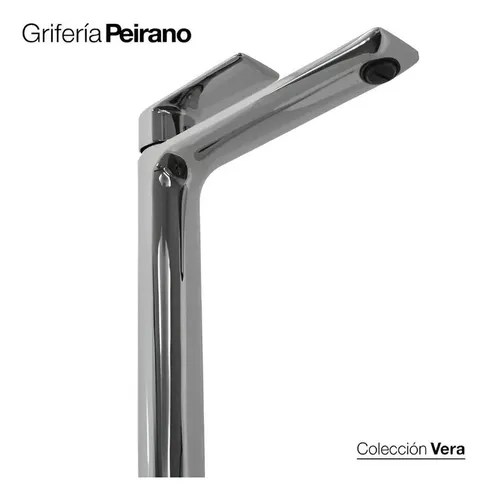 Griferia Baño Lavatorio Monocomando Alto Peirano Vera 61-180
