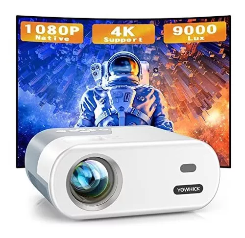 Mini Proyector, Nativo 1080p Full Hd Proyector De Peliculas