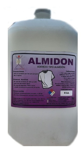 Almidón Liquido Para Prendas 4 Litros | Meses sin intereses