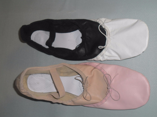 Zapatillas Ballet Cuero Natural Exelente Calidad