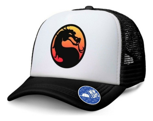 Gorra Trucker Mortal Kombat Video Juego #mortalkombat Nc