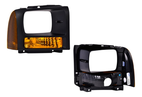 Bisel C/cuarto Para Pintar Depo F-350 Super Duty 2005 - 2007