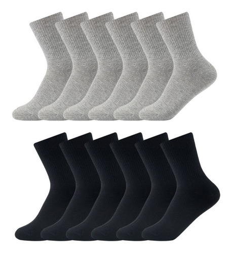 Imagem 7 de 7 de Meias Masculino Kit 12 Pares Esportes Atacado Revenda Oferta