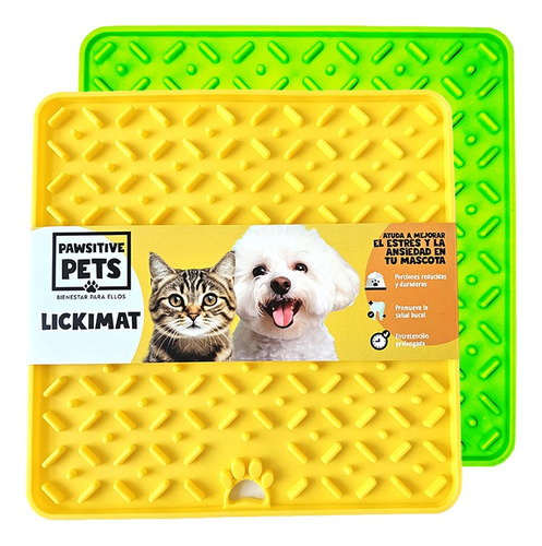 Pack 2 Lickimat Para Perros Y Gatos + Espátula De Regalo